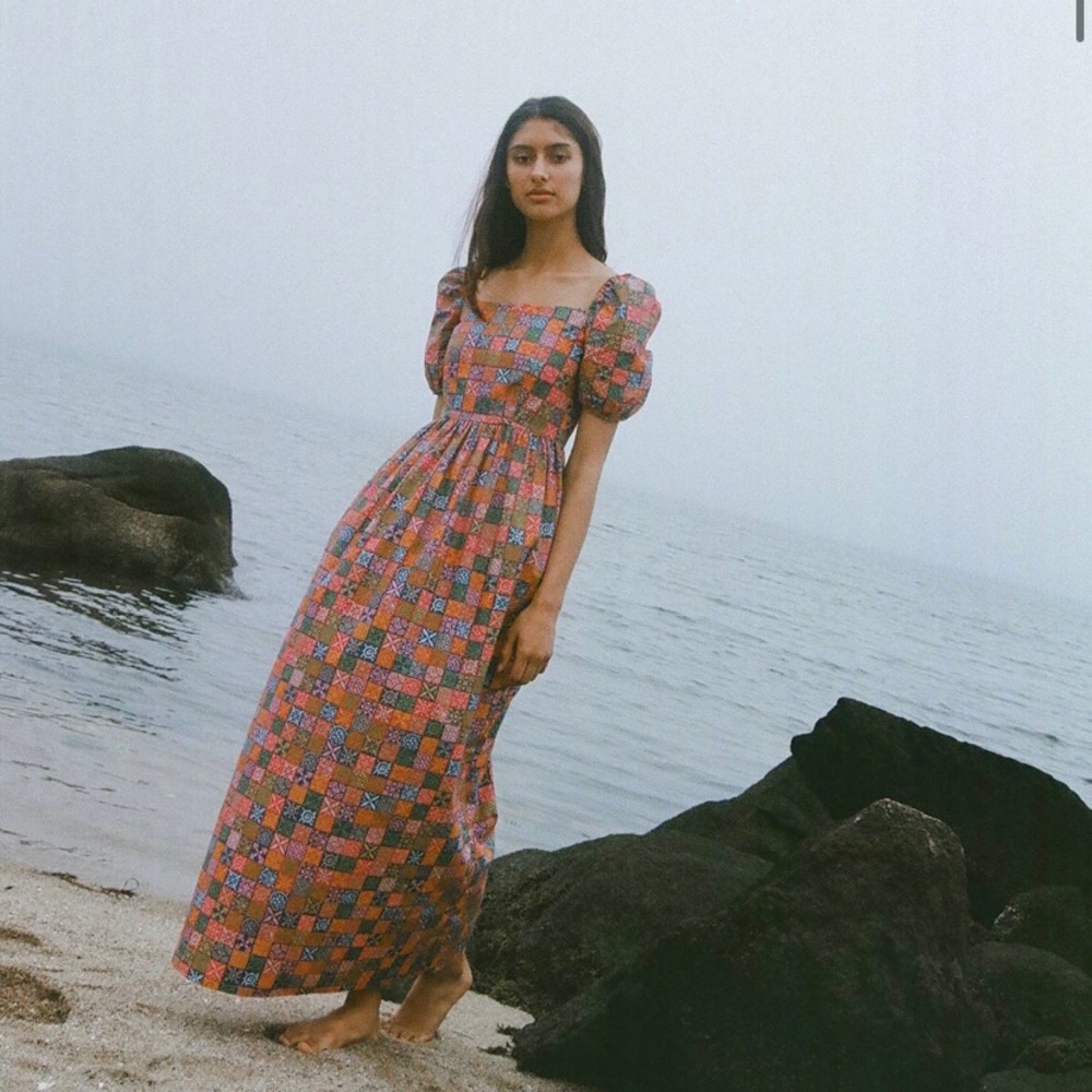 Coco Shop checkerboard dress